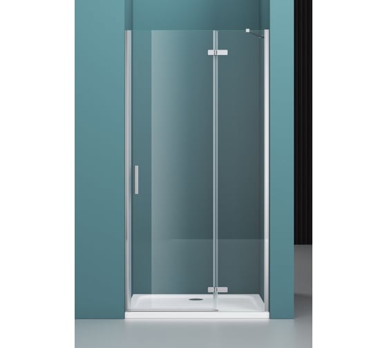 Душевая дверь BelBagno KRAFT-B-12-60/60-C-Cr-R 1