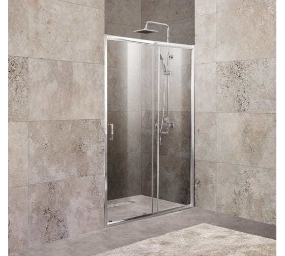 Душевая дверь BelBagno UNIQUE-BF-1-100/115-C-Cr
