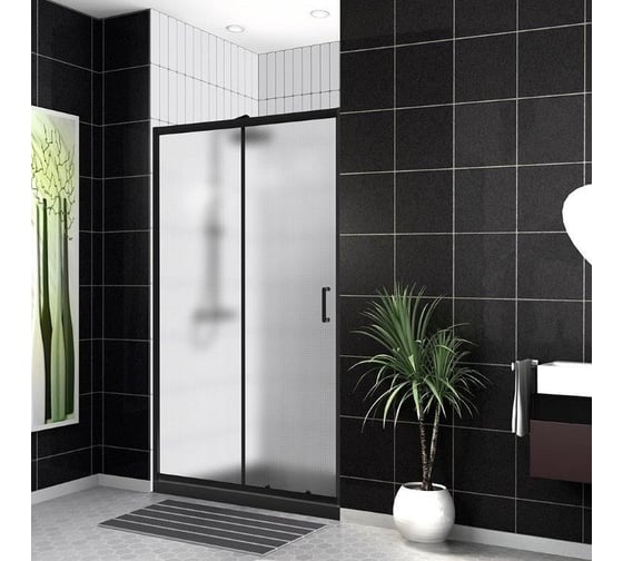 Душевая дверь BelBagno UNO-195-BF-1-120-P-NERO