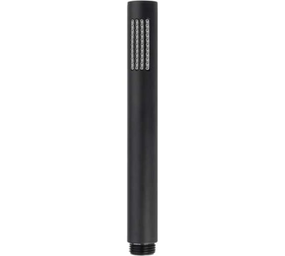 Душевая лейка Bossini Slim-Rain 1 позиционная, цвет черный матовый B00253.073