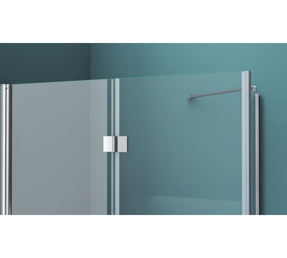 Душевой уголок BelBagno ALBANO-ASH-1-100/90-C-Cr