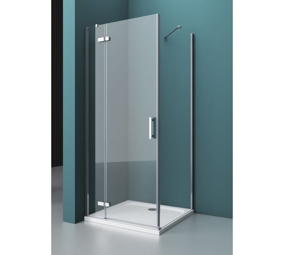 Душевой уголок BelBagno KRAFT-A-12-90-C-Cr-L 1
