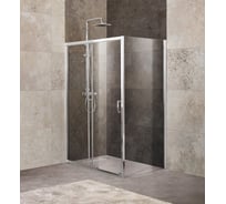 Душевой уголок BelBagno UNIQUE-AH-1-100/115-80-C-Cr