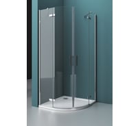 Душевой уголок BelBagno KRAFT-R-2-100-C-Cr