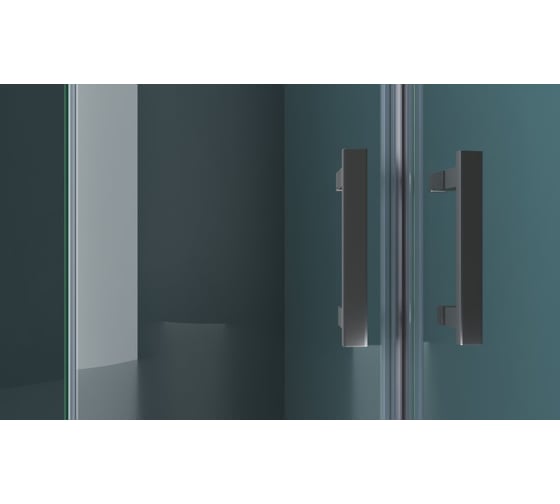 Душевой уголок BelBagno KRAFT-R-2-100-C-Cr