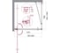 Душевой уголок BelBagno MARMI-AH-1-80/100-C-Cr 2