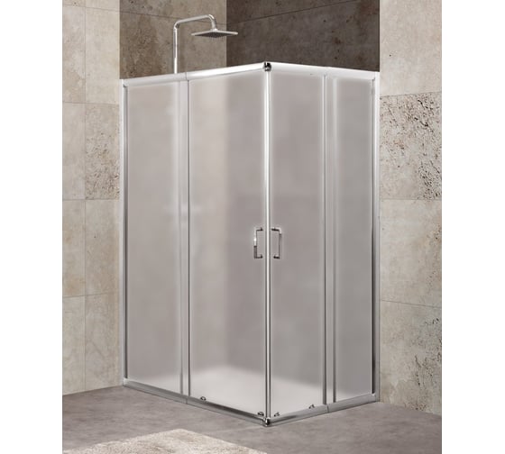 Душевой уголок BelBagno UNIQUE-AH-2-100/115-75/90-P-Cr 1