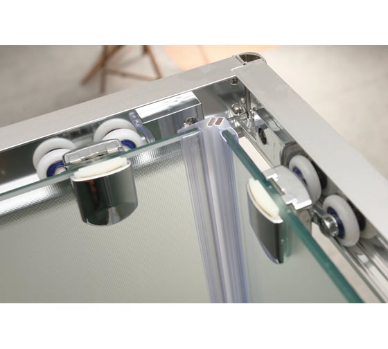 Душевой уголок BelBagno UNIQUE-AH-2-100/115-75/90-P-Cr