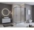 Душевой уголок BelBagno UNO-195-AH-2-120/90-P-NERO 1