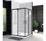 Душевой уголок BelBagno UNO-195-AH-2-120/90-P-NERO 2