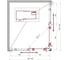 Душевой уголок BelBagno UNO-195-AH-2-120/90-P-NERO 3