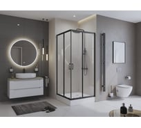 Душевой уголок BelBagno UNO-195-A-2-90-C-NERO