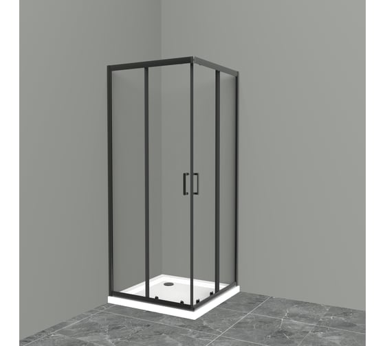 Душевой уголок BelBagno UNO-195-A-2-90-C-NERO