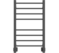 Полотенцесушитель Двин S plaza 80/50 Водяной К8 квадрат Графит 4657812411805