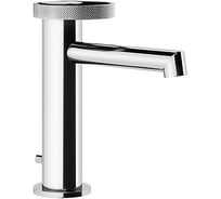 Смеситель для раковины Gessi Anello донный клапан, соединительные шланги, цвет хром 63301.031