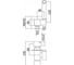 Набор для биде Paffoni TWEET SQUARE MIX хром ZDUP112CR 00228157 2