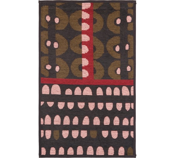 Мягкий коврик для ванной комнаты Moroshka Ethnic 50х80 см., цвет зеленый A65-50
