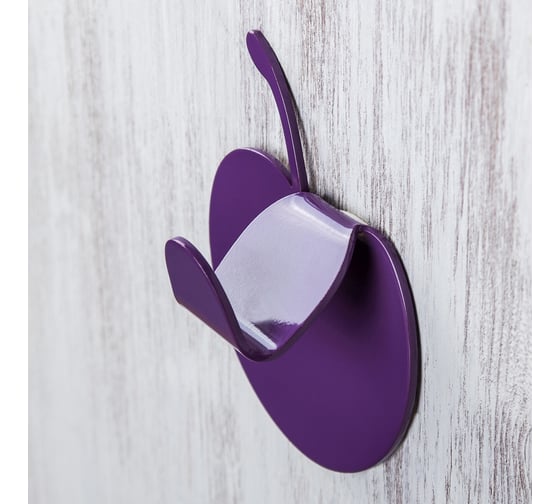 Одинарный крючок Moroshka Fairytale leaf violet xx005-43