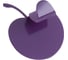 Одинарный крючок Moroshka Fairytale leaf violet xx005-43 1