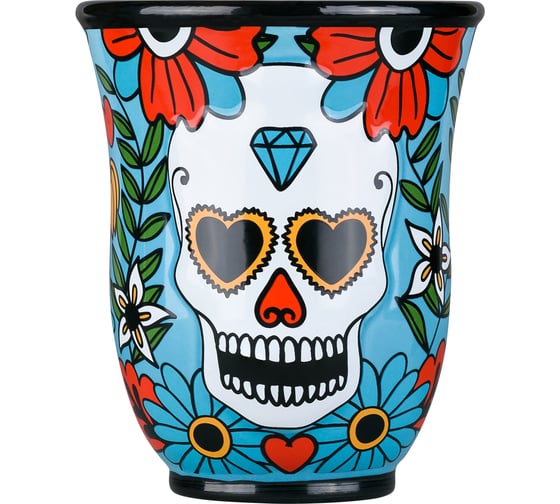 Стакан для зубных щеток Moroshka Los Muertos G85-96