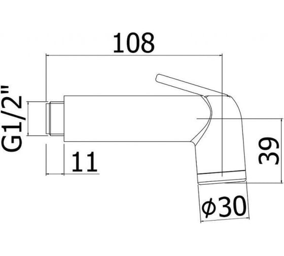 Набор гигиенического душа Paffoni ZDUP099CR 00231090
