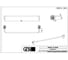 Полотенцедержатель Gessi Goccia Accessories 600 мм, настенный, цвет хром 38103.031 2