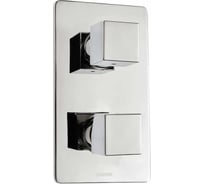 Встраиваемый механический смеситель Bossini с дивертором для душа на 2 направления 1/2” встраиваемый, внешняя часть, цвет хром Z00062.030