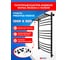 Полотенцесушитель ENERGY Prestige modus 1000x500 черный матовый 00-УТ-00805 2