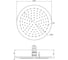 Верхний душ Fima Carlo Frattini Wellness без держателя, D 250 мм, цвет хром F2621/2CR 2