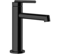 Смеситель для раковины Gessi Ingranaggio без донного клапана, соединительные шланги, цвет Black XL 63502.299