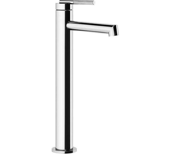 Смеситель для раковины Gessi Ingranaggio высокий, короткий излив, без донного клапана, цвет хром 63504.031