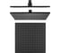 Душ верхний Fima Carlo Frattini Wellness 300x300 мм, латунь, черный матовый F2216/2NS 2