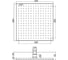 Душ верхний Fima Carlo Frattini Wellness 300x300 мм, латунь, черный матовый F2216/2NS 3