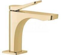 Смеситель для раковины Gessi Rilievo без донного клапана, соединительные шланги, цвет Brass Brushed PVD 59002.727