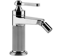 Смеситель для биде Gessi Venti20 однорычажный, донный клапан, соединительные шланги, цвет Chrome 65007.031