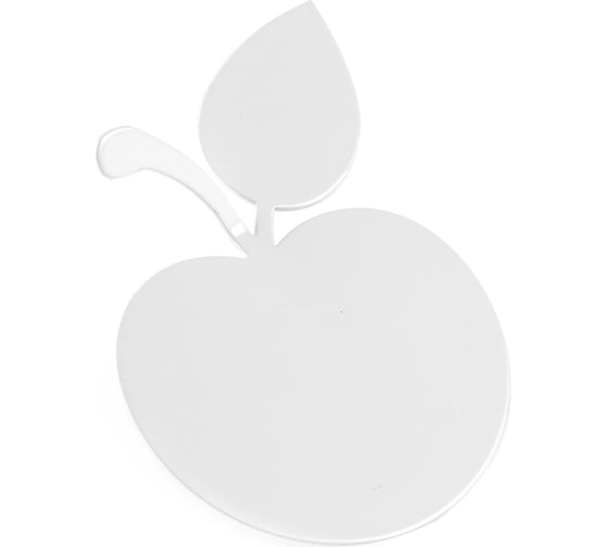 Одинарный крючок Moroshka Fairytale apple white xx005-24