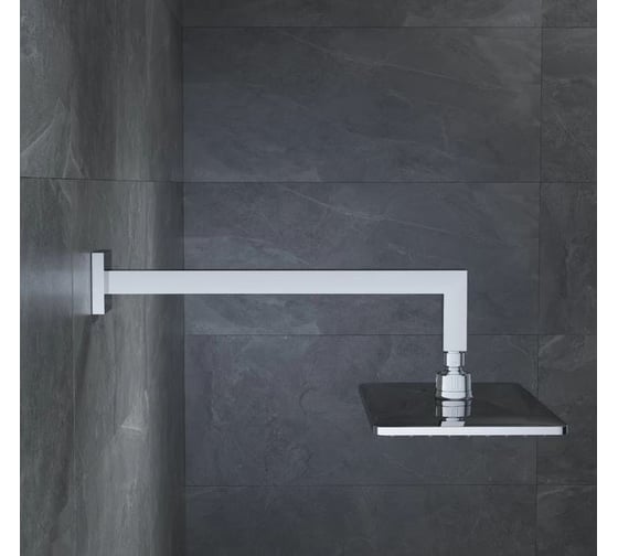 Кронштейн для верхнего душа в стену IDDIS Optima Home квадратный, хром, OPH41CSi61