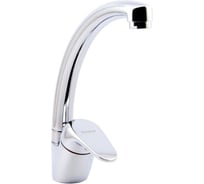 Смеситель для кухонной мойки SWES INTRO латунный, с высоким поворотным изливом, хром 1TKHC3