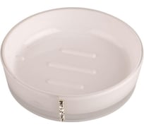 Мыльница Delphinium A9184 white cristal 106066