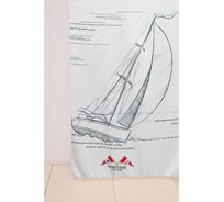 Штора для ванной Delphinium WS-817 парус, 180х180 104161