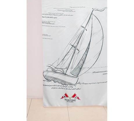 Штора для ванной Delphinium WS-817 парус, 180х180 104161