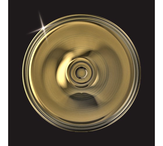 Верхний душ Elghansa латунь, круглый D=220 мм, ClassicLine CD-220-Bronze