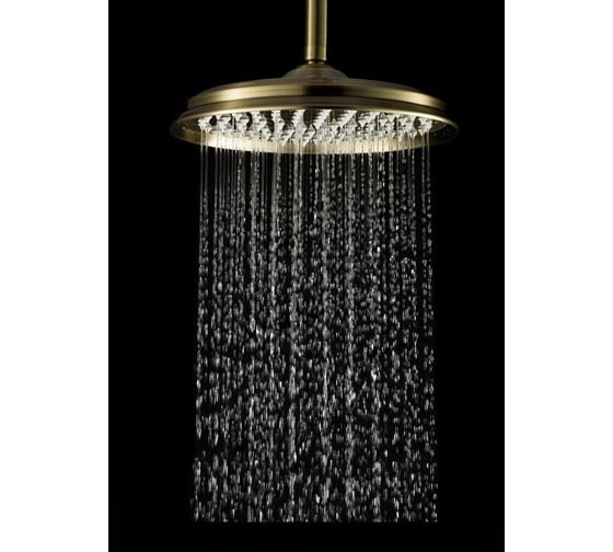 Верхний душ Elghansa латунь, круглый D=220 мм, ClassicLine CD-220-Bronze