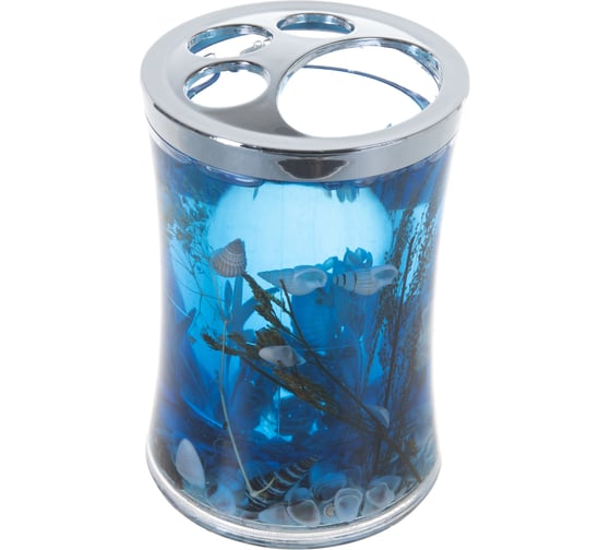 Стакан для зубных щеток Delphinium синий А8923 В6 106002