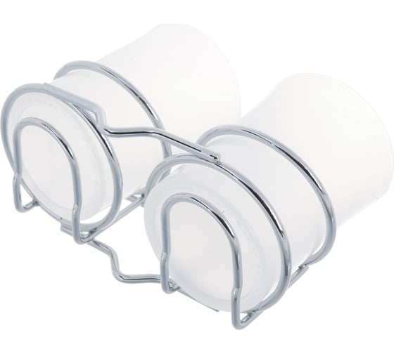 Двойной стакан Delphinium на присоске Air-lock BI-1001 101106