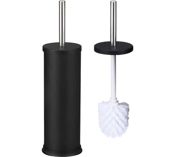 Ершик для туалета Homium Clean Home, цвет черный HS-PBR002bl 1