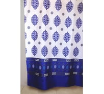 Штора для ванной Delphinium WS-817 узор, 180х180 104120