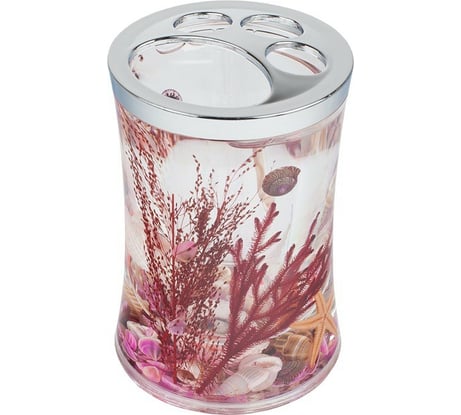 Стакан для зубных щеток Delphinium красный А8923 В2 106008