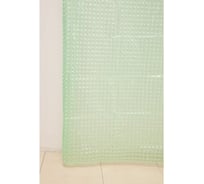 Штора для ванной Delphinium А-023 3D 8000 зеленая, 180х180 104083