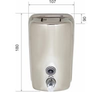 Дозатор для жидкого мыла Delphinium ТМ802 700ml 102150